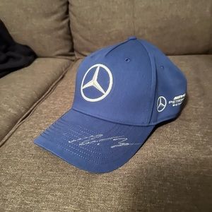 Mercedes-AMG Petronas F1 Team 2018-2021 Cap **SIGNED BY VALTTERI BOTTAS**
